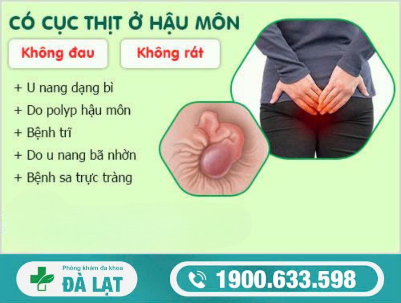 HẬU MÔN CÓ CỤC LÒI RA LÀ BỆNH GÌ? NGUYÊN NHÂN VÀ CÁCH ĐIỀU TRỊ 