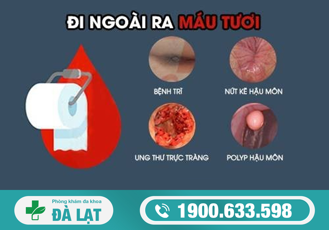 CÁCH CHỮA ĐI NGOÀI RA MÁU HIỆU QUẢ HIỆN NAY